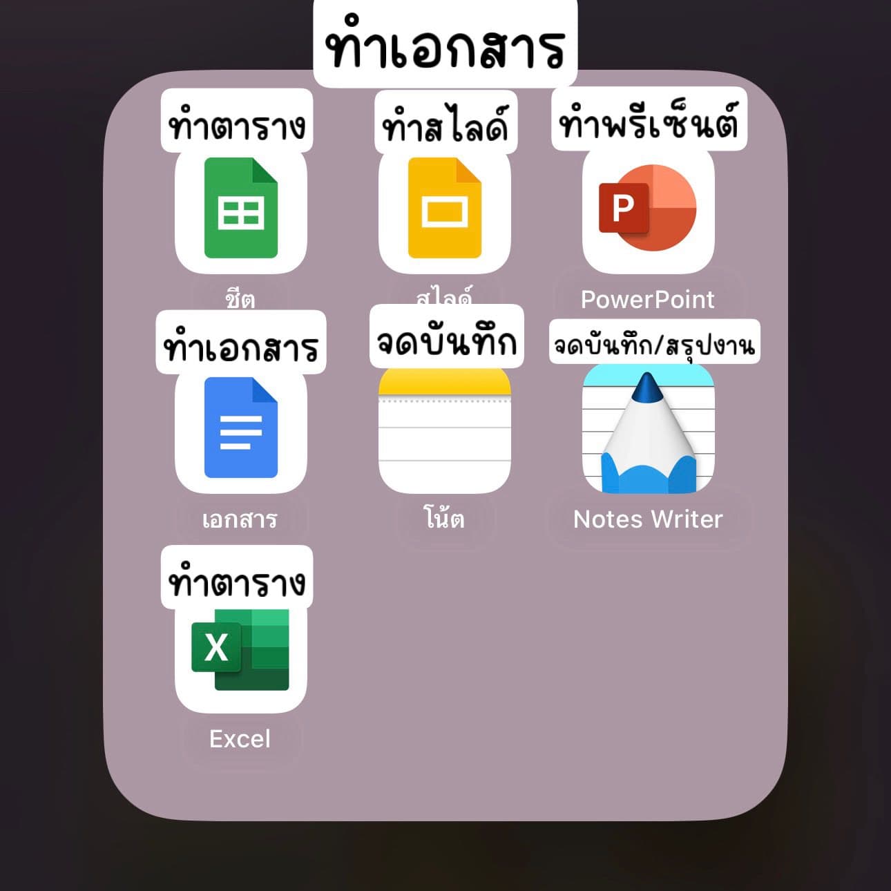 ตัวอย่างผลงานของอินฟลูเอนเซอร์